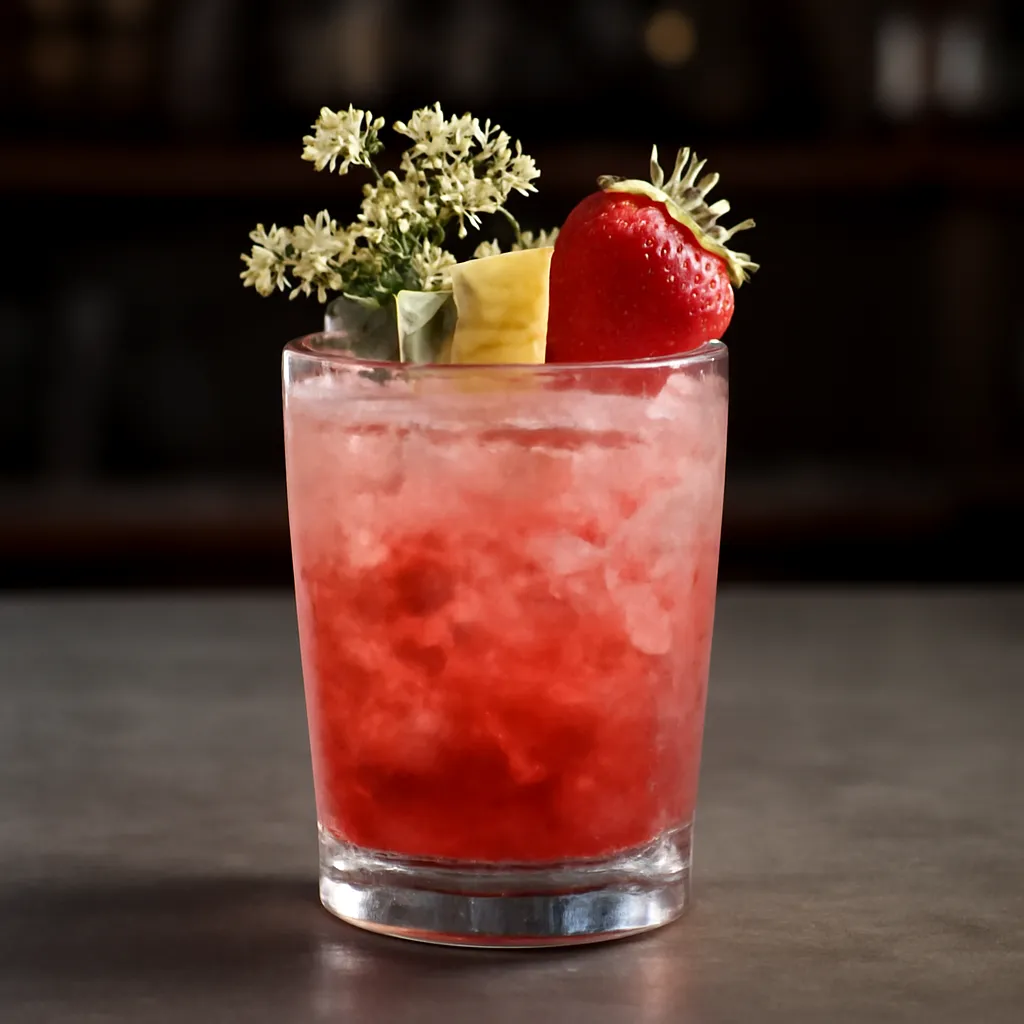 Elderflower Strawberry Smash
