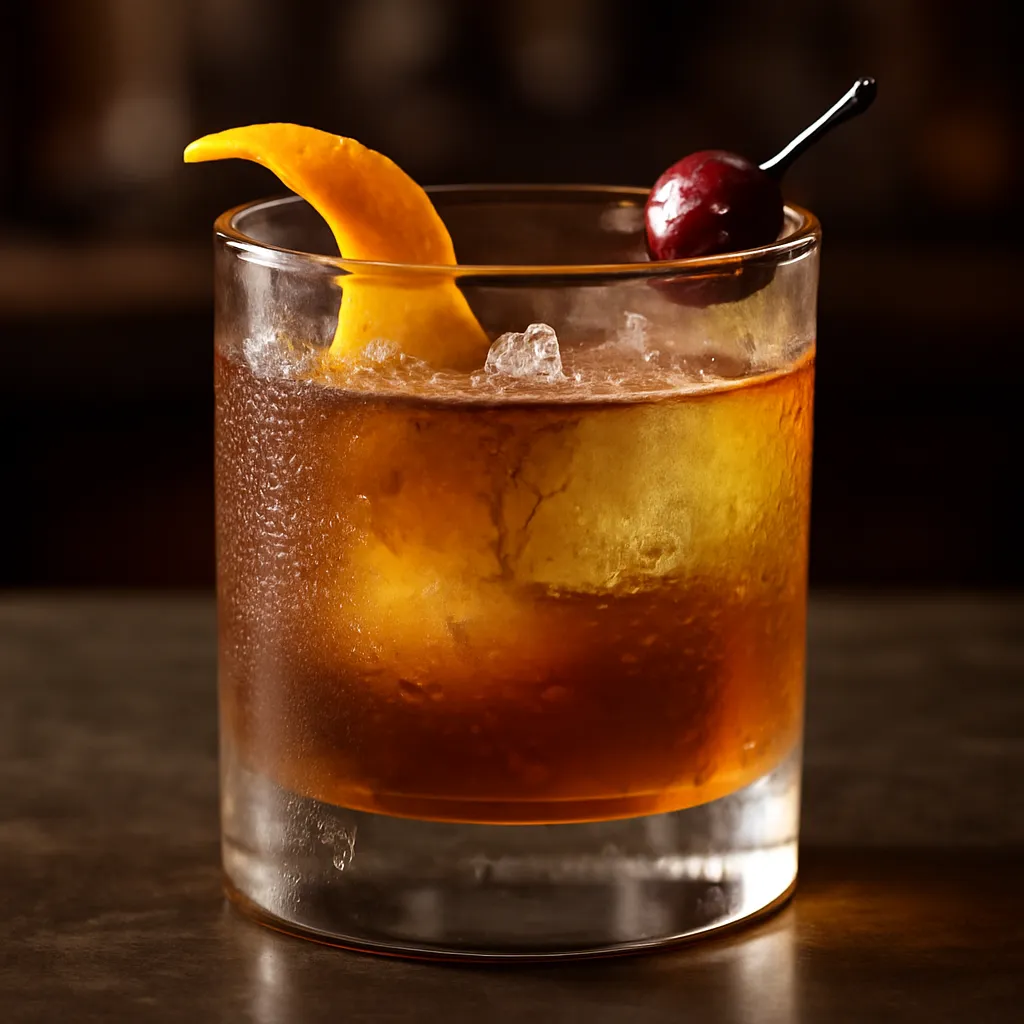 Scotch Barrel Aged Old Fashioned