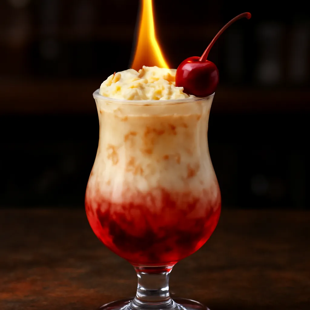 Flaming Brain Hemorrhage