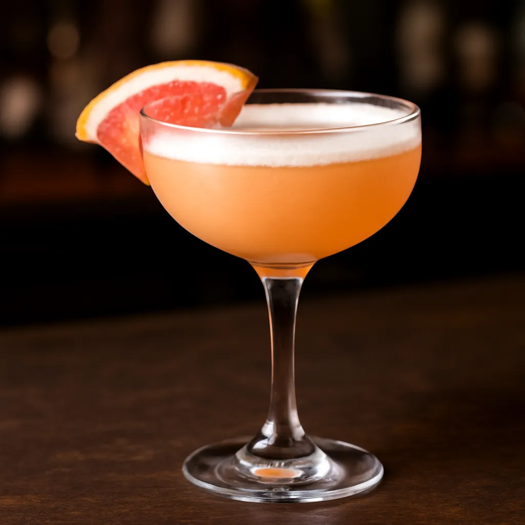 Sake Sour Grapefruit