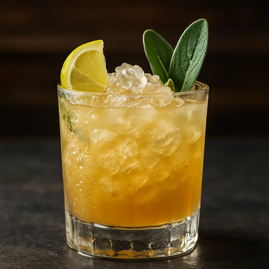 Bourbon Sage Smash