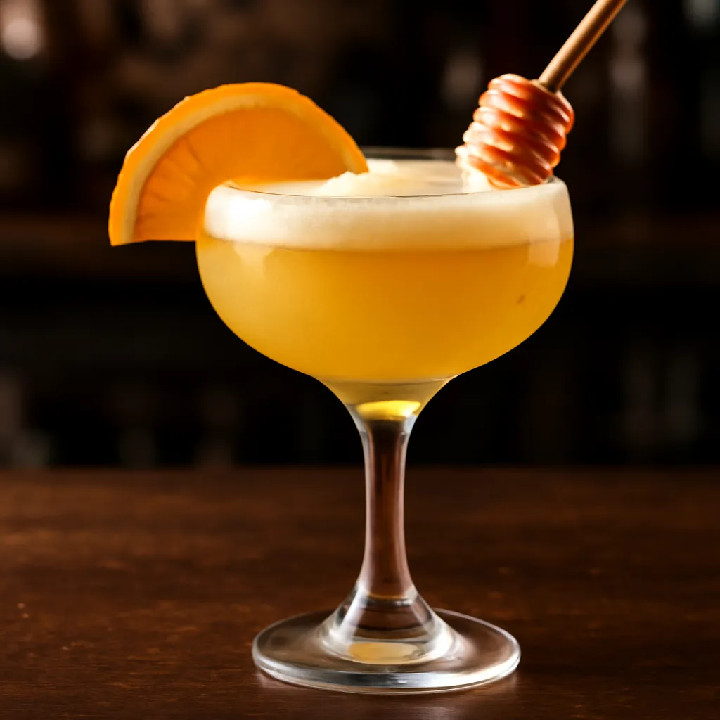 Honey Mezcal Sour