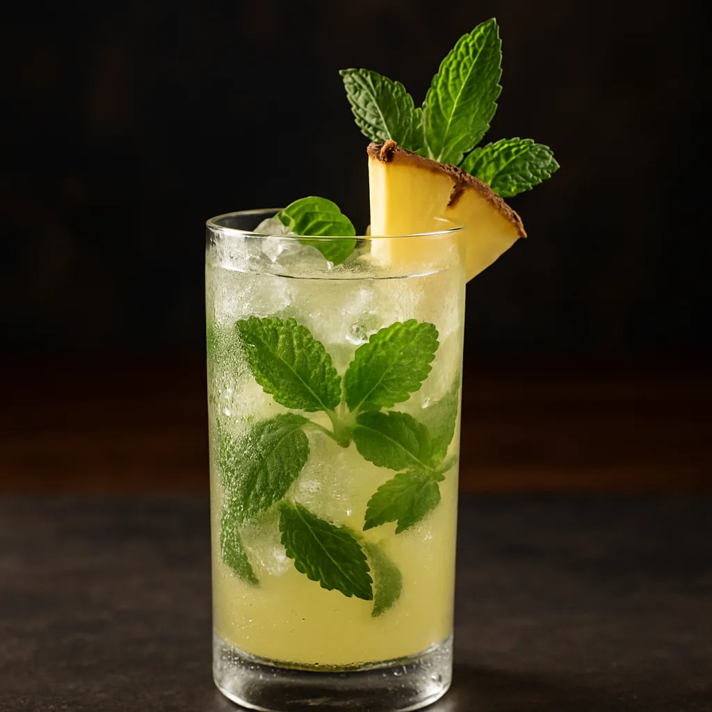 Vodka Pineapple Mojito