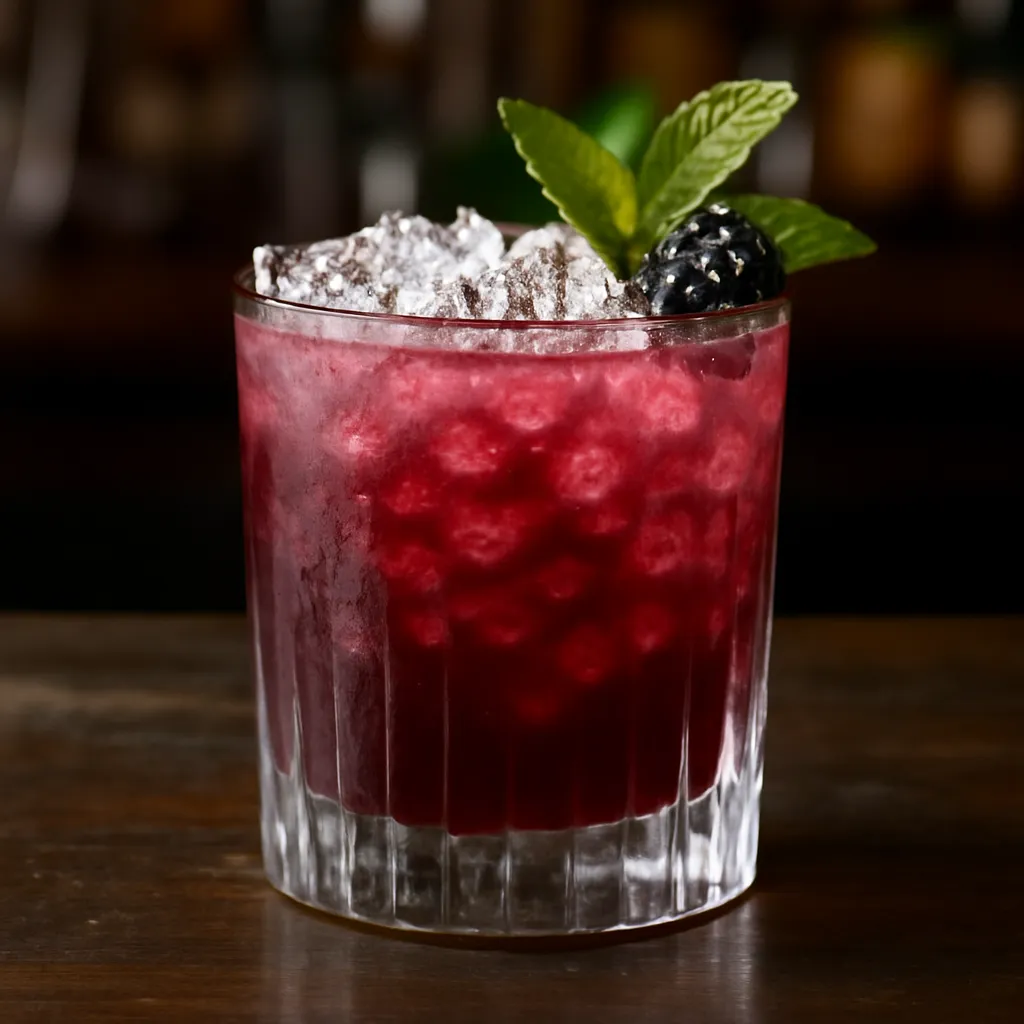 Gin Smash Blackberry