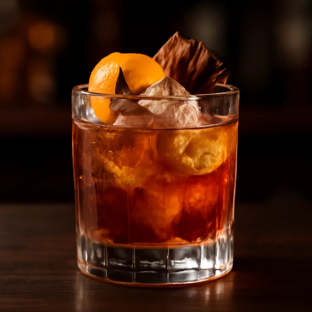 Scotch Smoked Maple Old Fashioned