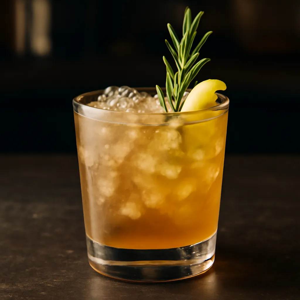 Bourbon Rosemary Smash