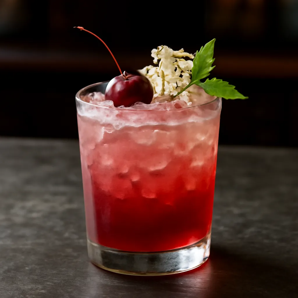 Elderflower Cherry Smash