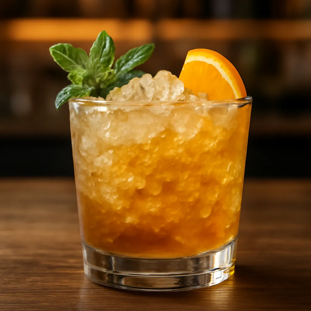 Amaretto Whiskey Smash