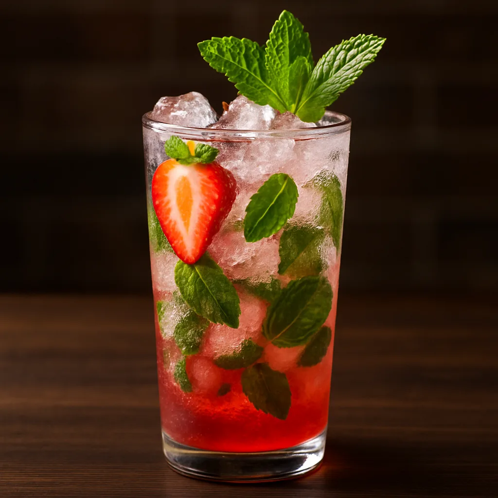Vodka Strawberry Mojito
