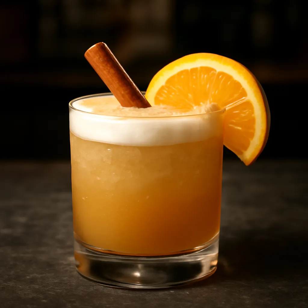 Spiced Rum Sour