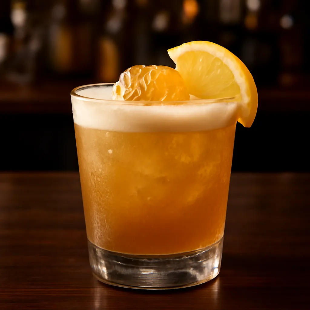 Honey Whiskey Sour