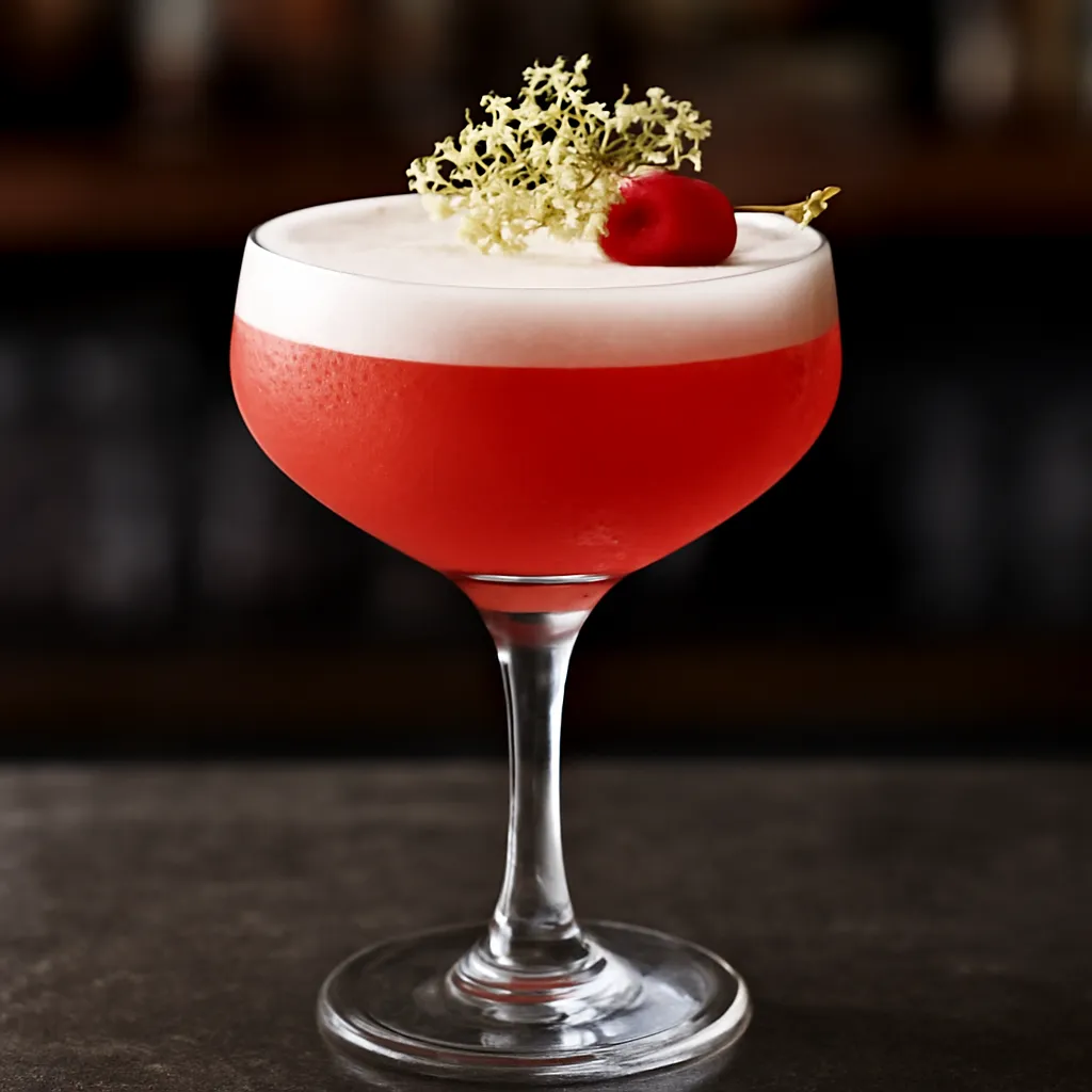 Elderflower Clover Club