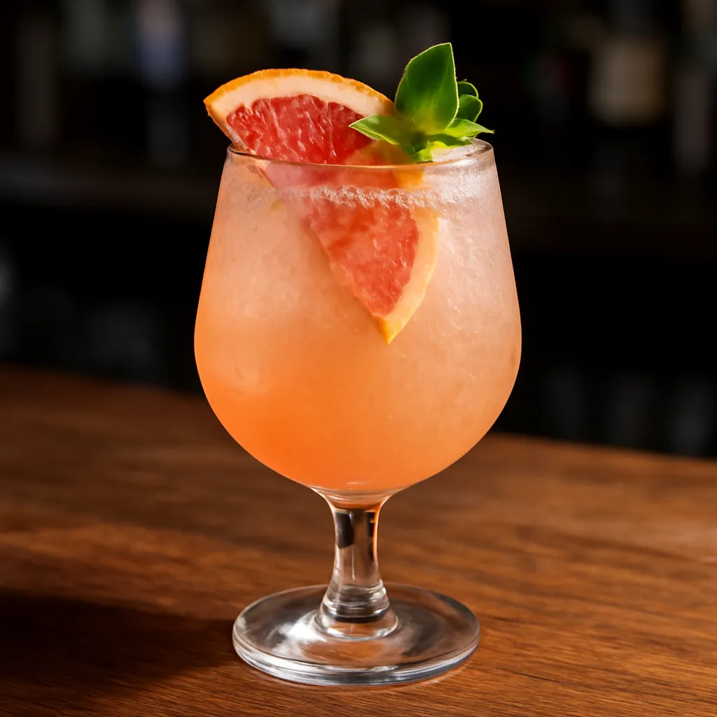 Grapefruit Soju Spritz