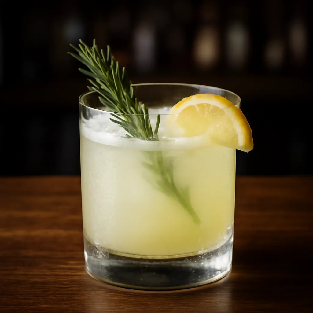 Absinthe Rosemary Sour