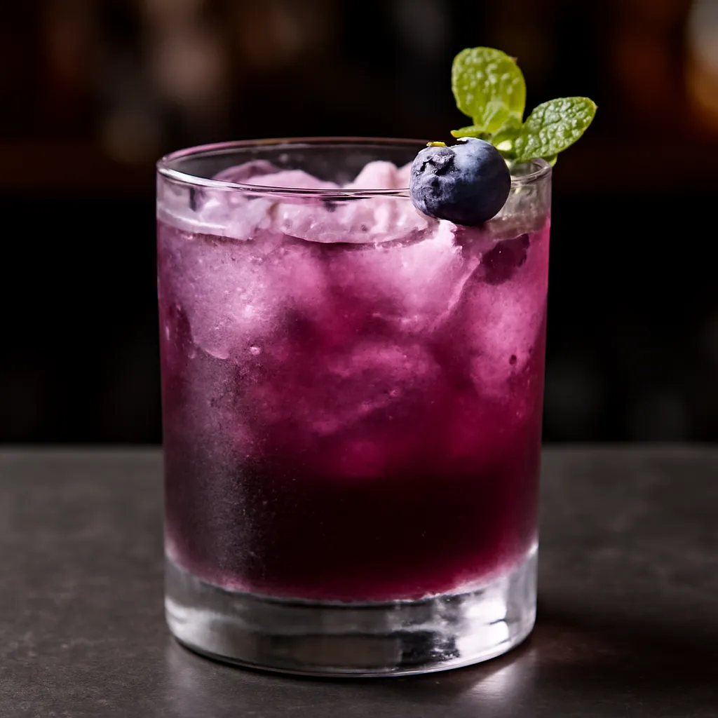 Sake Mule Blueberry