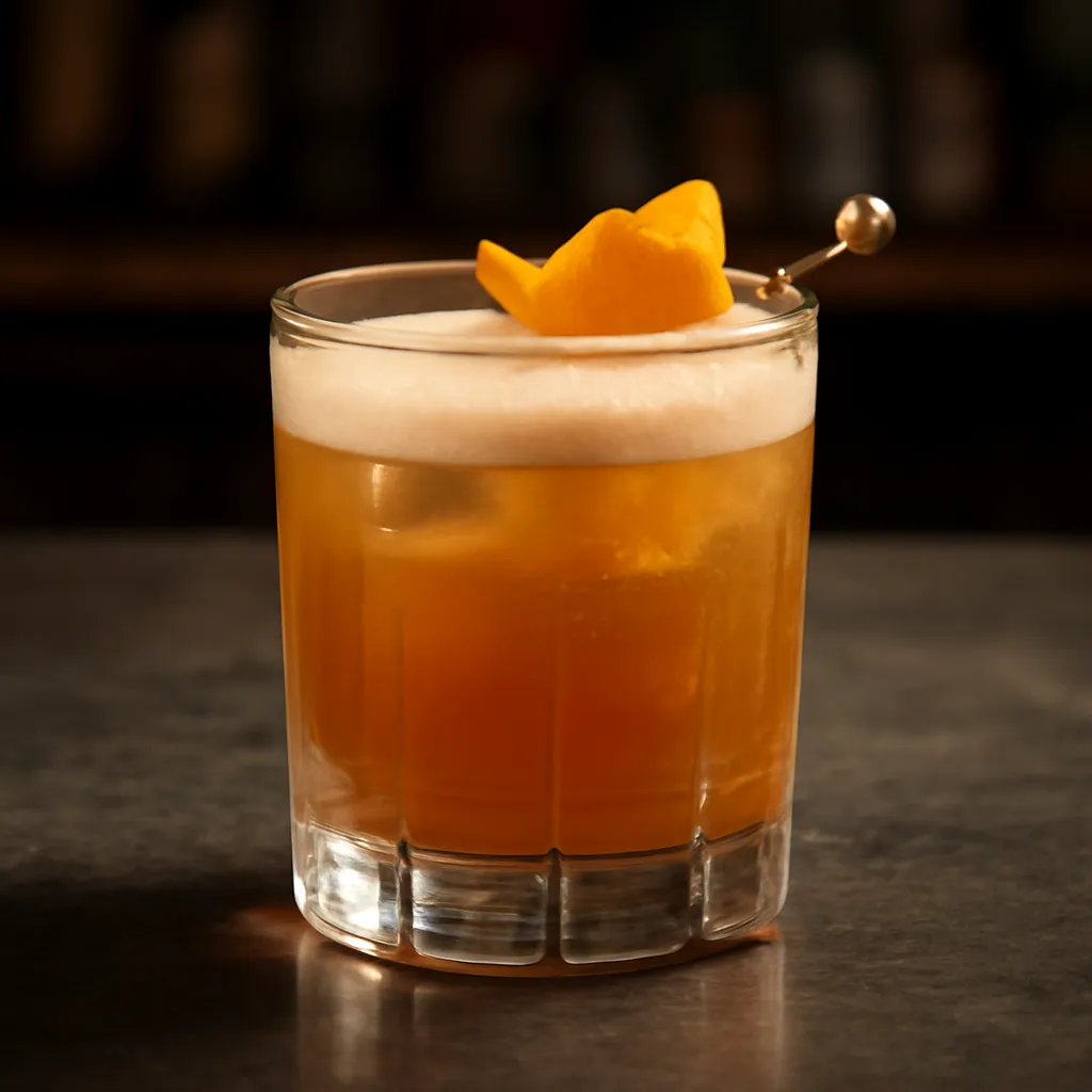 Bourbon Buttered Cocktail
