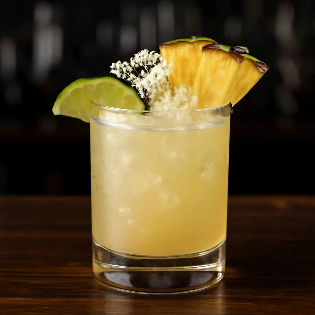 Elderflower Pineapple Mule
