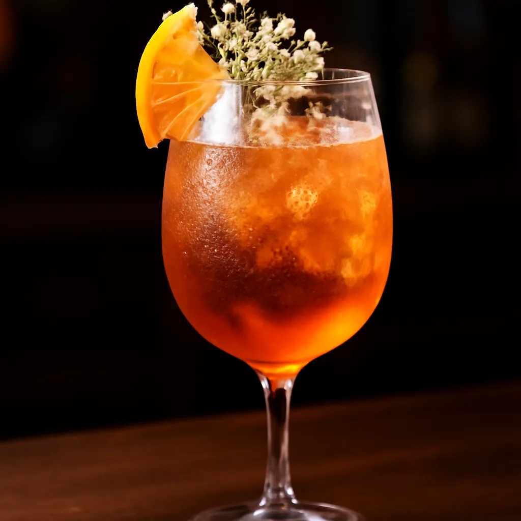 Aperol Spritz with Elderflower