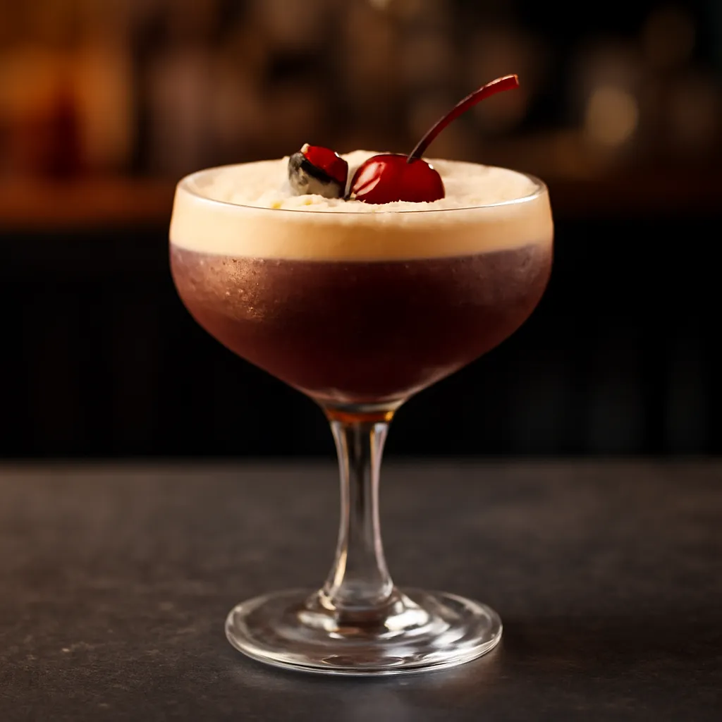 Amaretto Affogato Cocktail