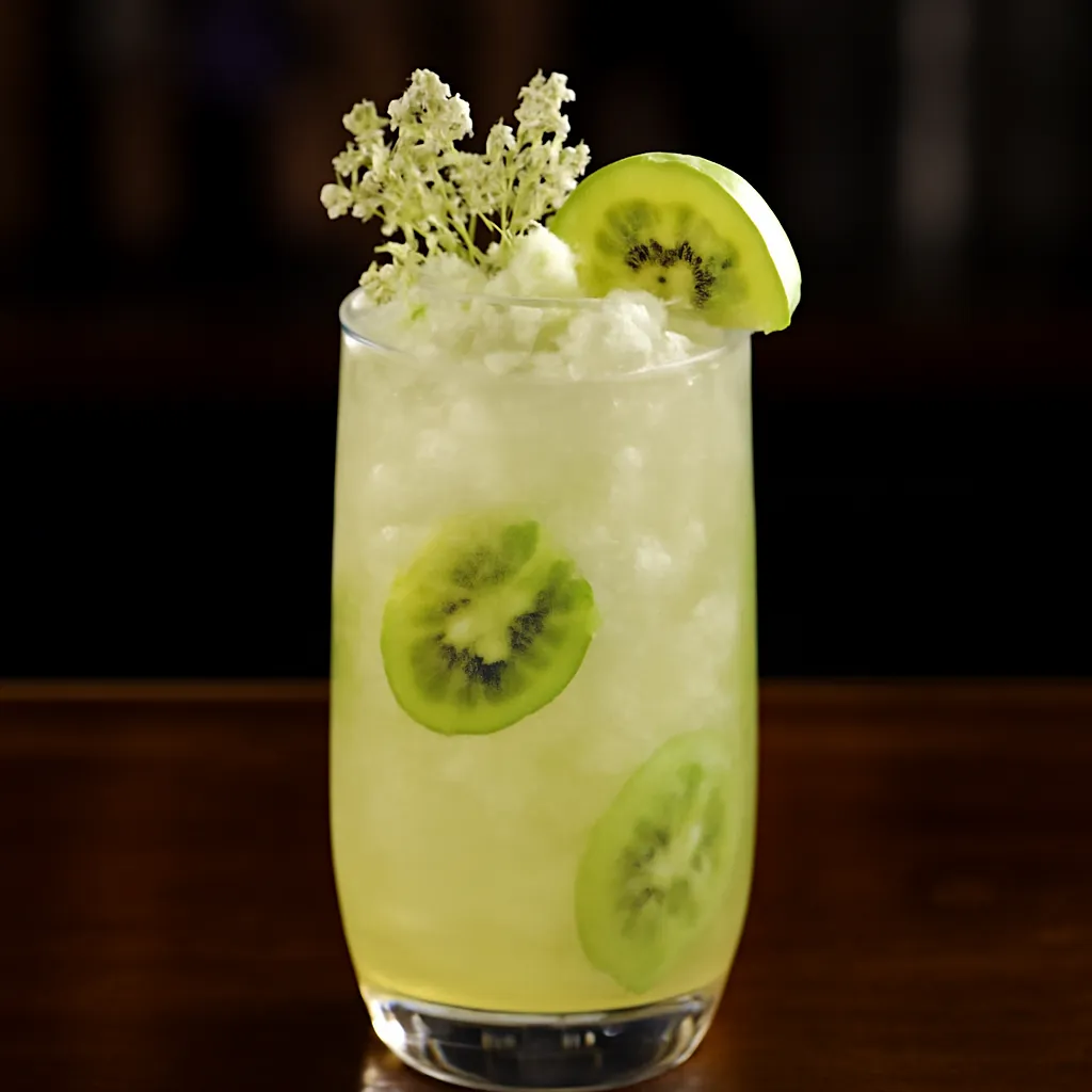 Elderflower Kiwi Cooler