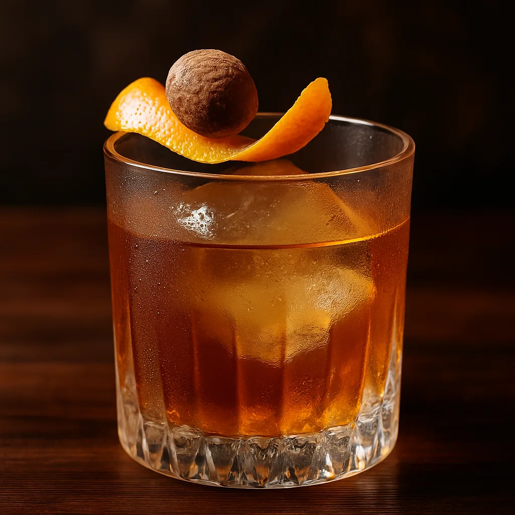Bourbon Nutmeg Old Fashioned