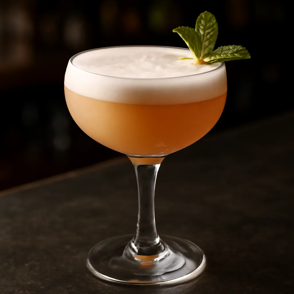Fernet Sour (Egg White)