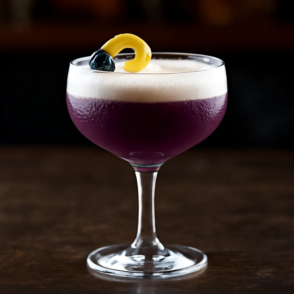 Sake Sour Blueberry