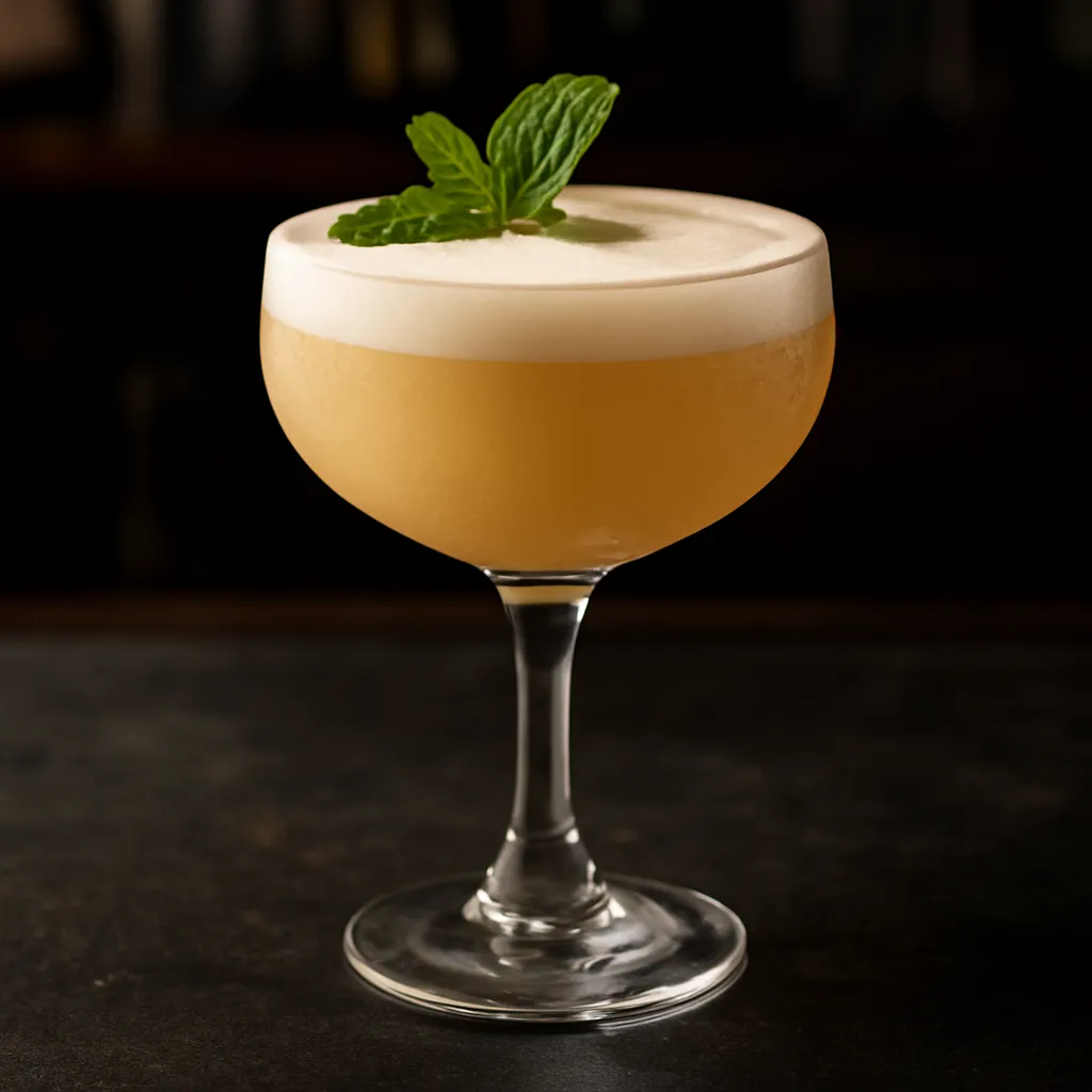 Fernet Sour (Egg White)