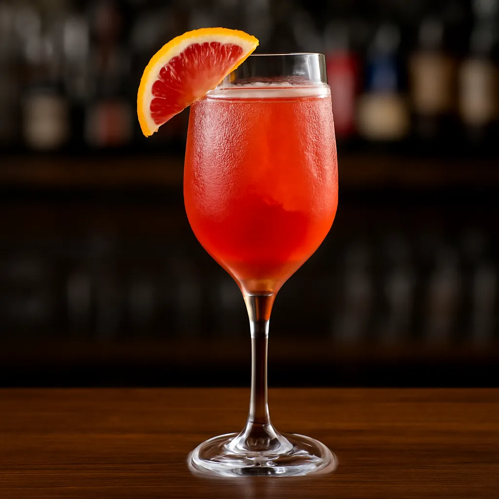 Prosecco and Blood Orange