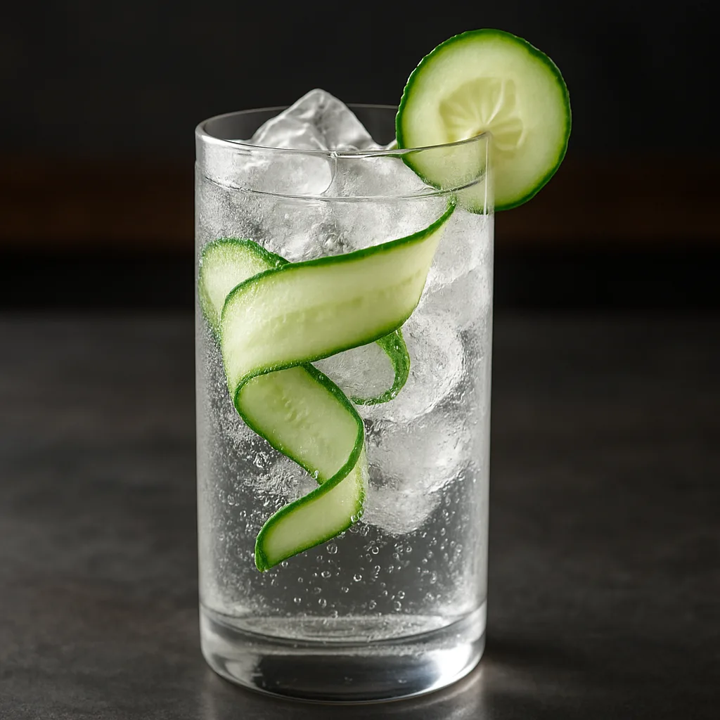 Vodka Tonic Cucumber
