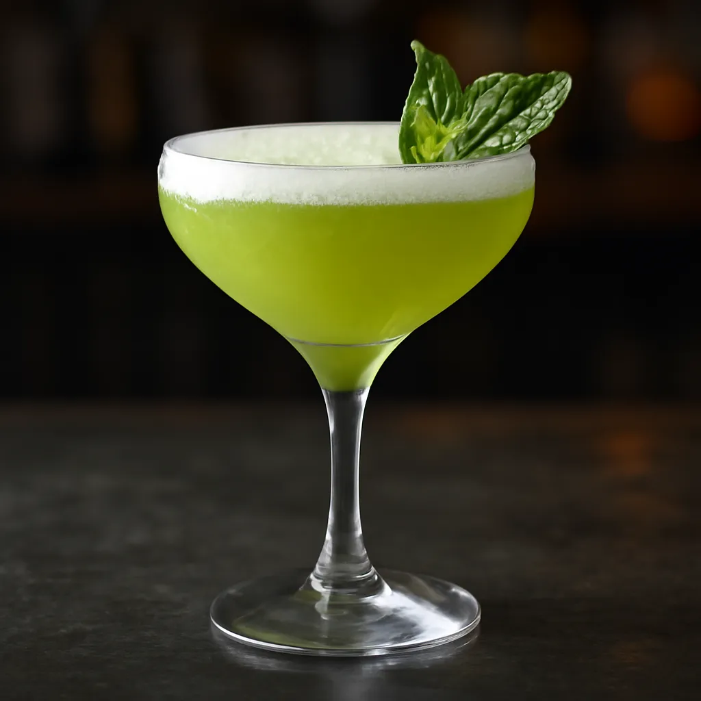 Pisco con Hierba Buena