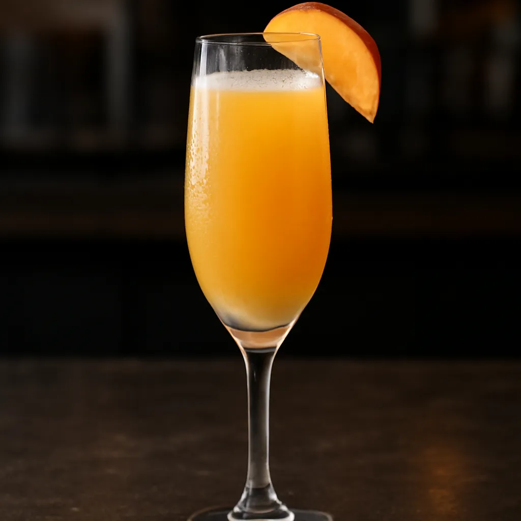 Champagne and Peach Nectar