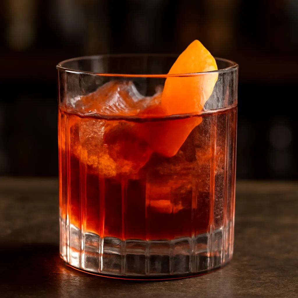 Rum Barrel Aged Negroni