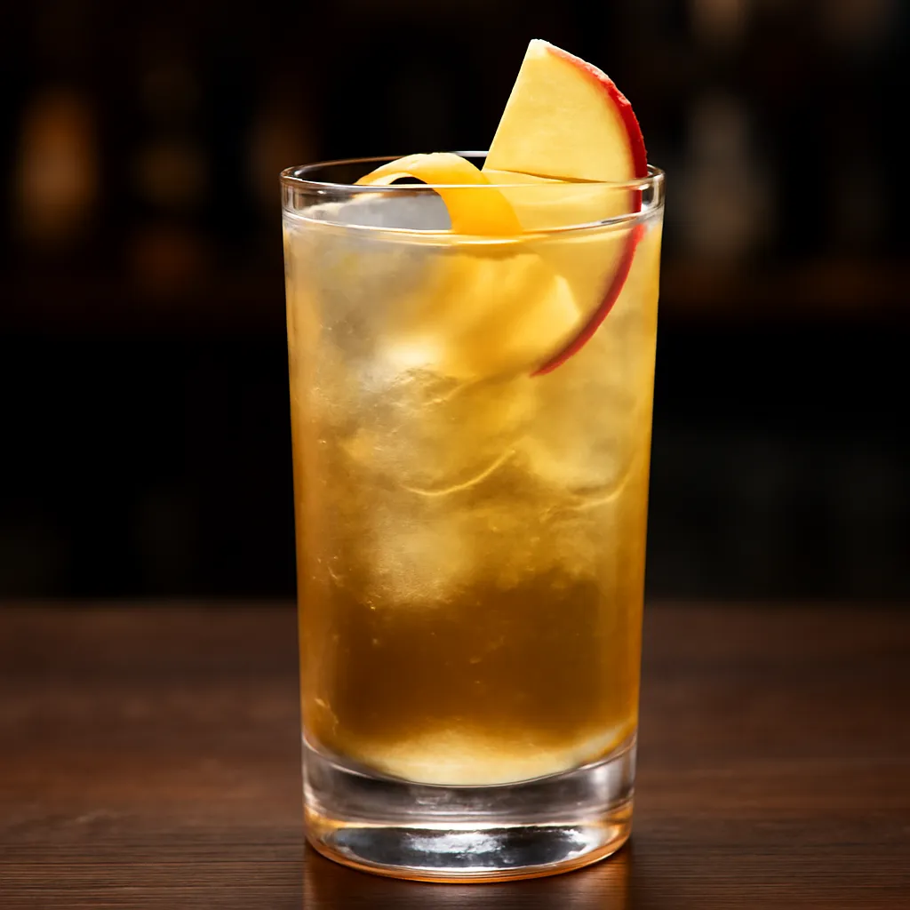 Scotch Smoky Apple Highball