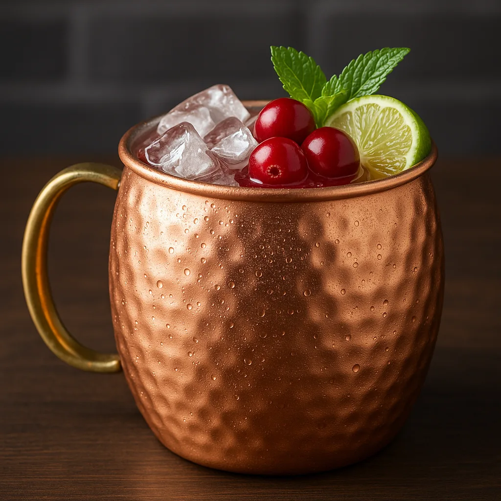 Cranberry Moscow Mule