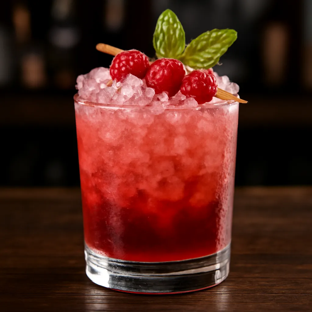 Gin Smash Raspberry