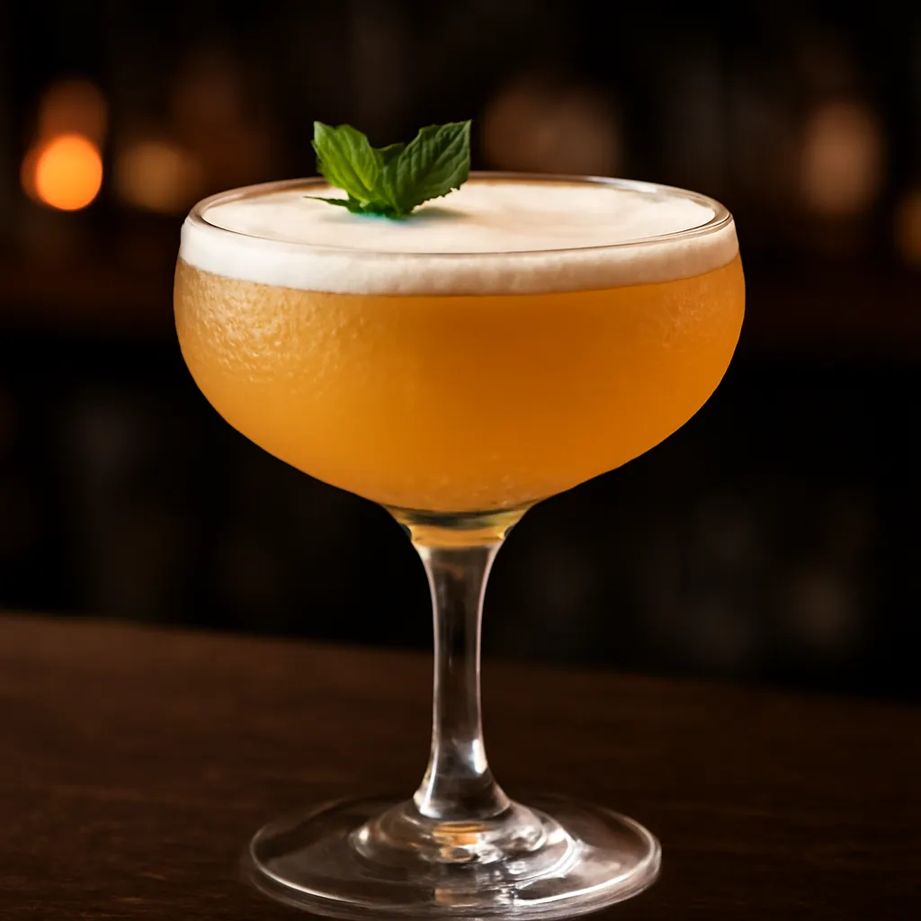 Pisco con Benedictine