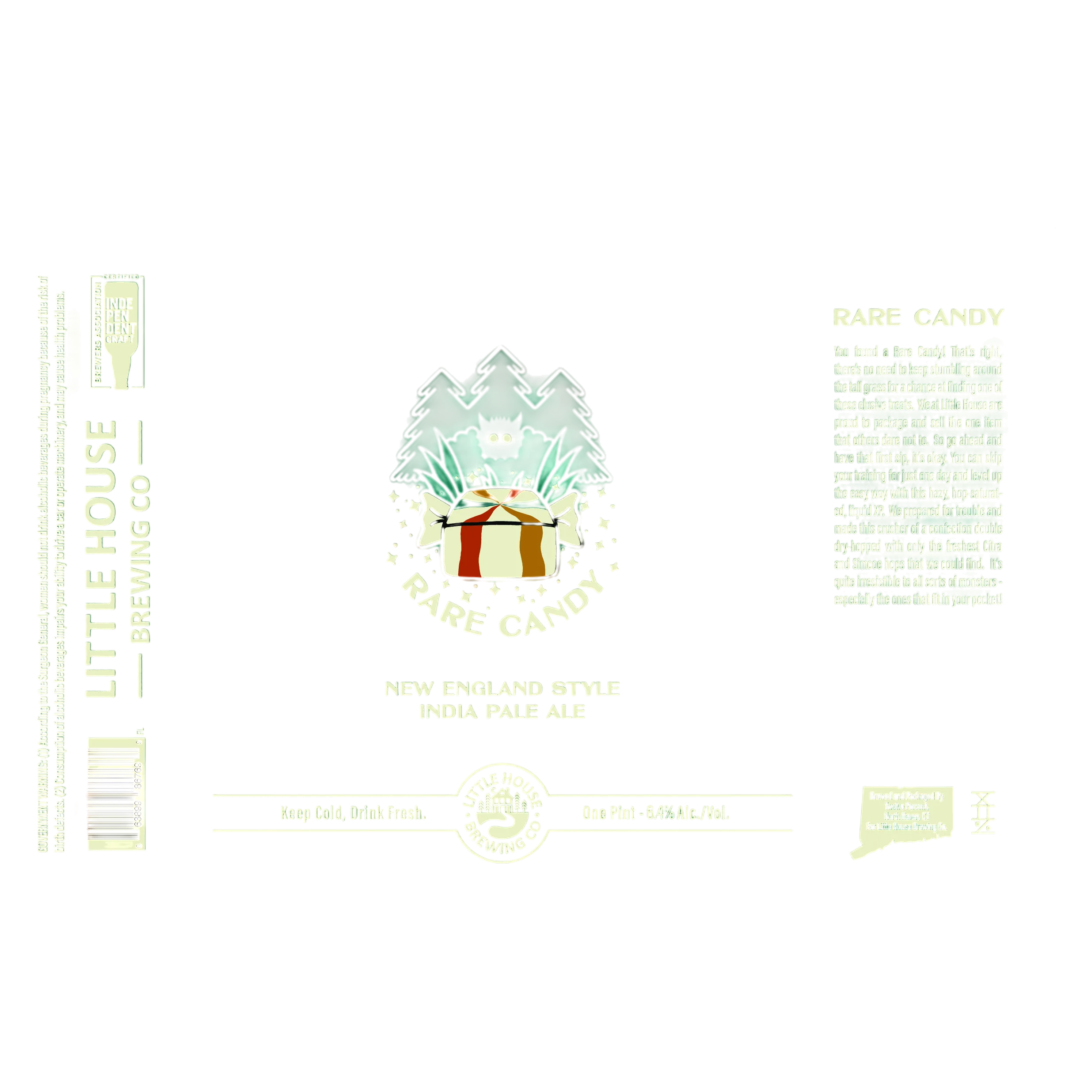 LITTLE HOUSE RARE CANDY 4PKC