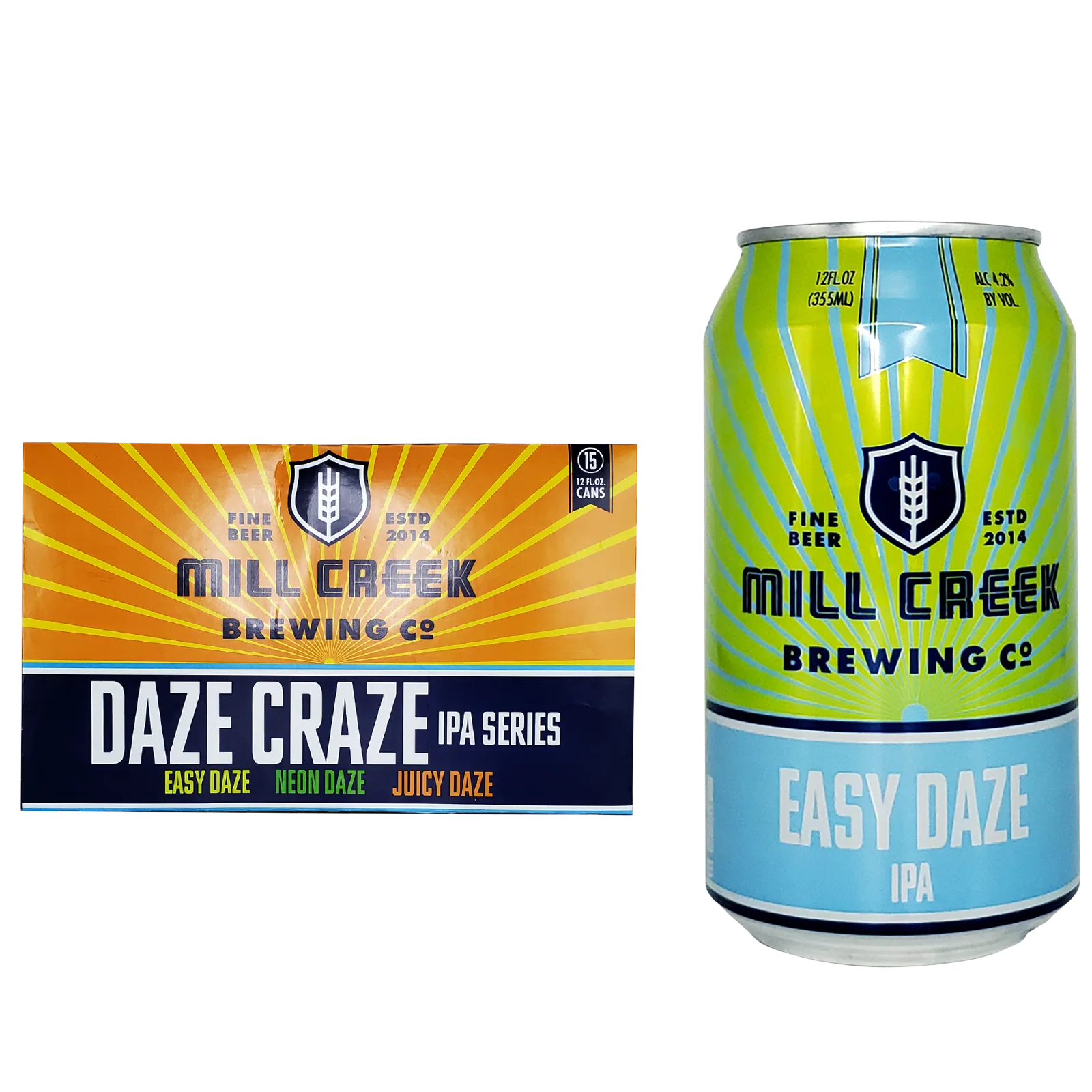 Mill Creek IPA Variety 15pk Can