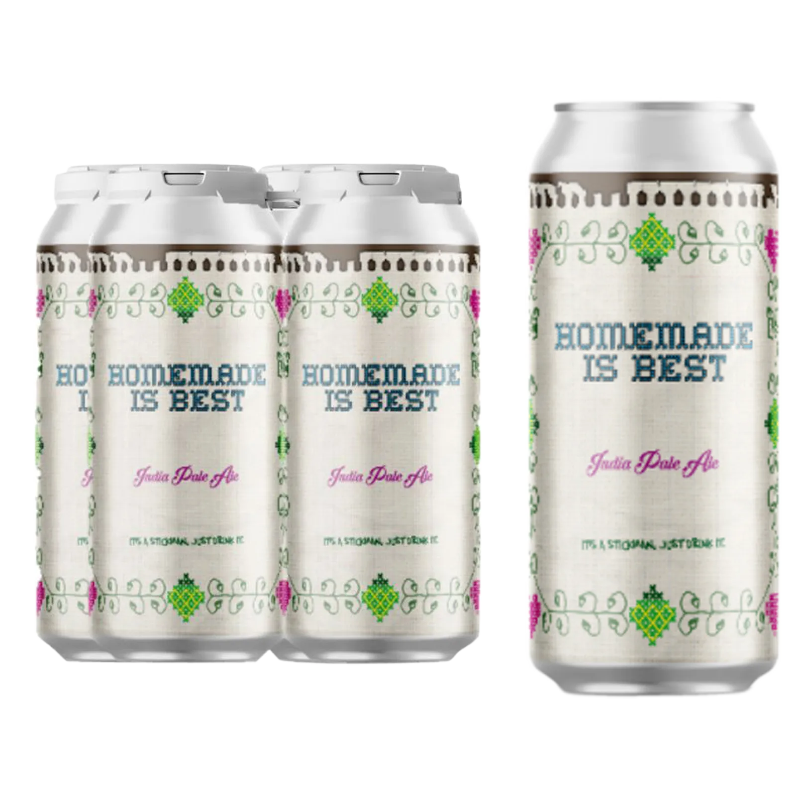 Stickman Brews Homemade is Best IPA 4pk 16oz Can 6.5% ABV