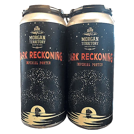Morgan Territory Dark Reckoning Imperial Porter 4pk 16oz Can