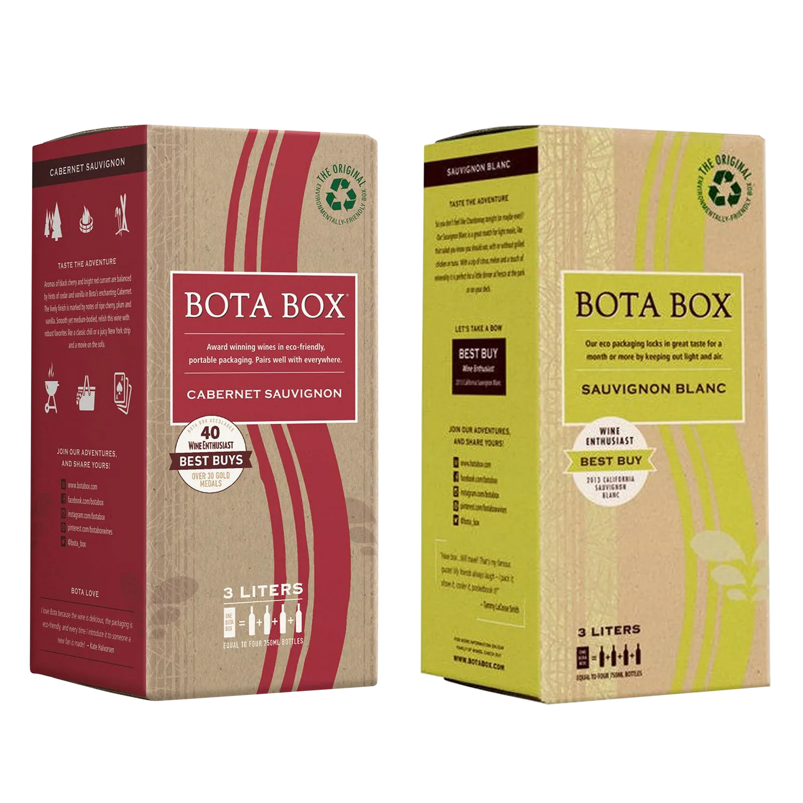 Bota Box 3 Liter Box Bundle