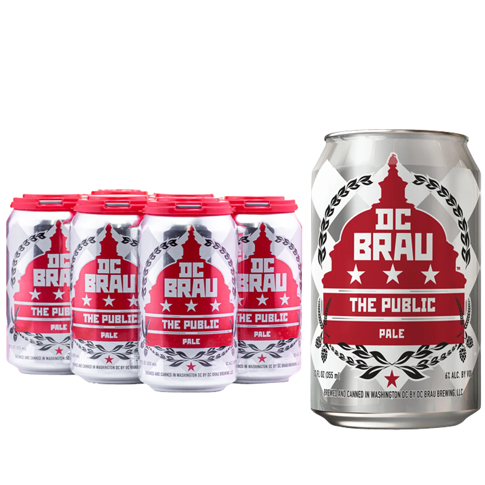 DC Brau The Public Pale Ale 6pk Can 6.0% ABV