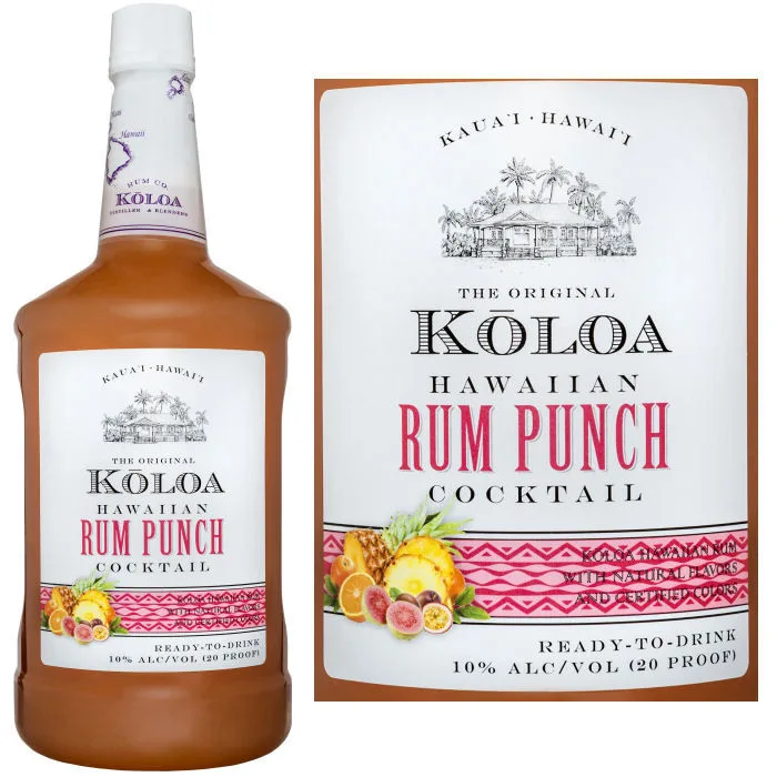 Koloa Hawaiian Rum Punch 1 75L