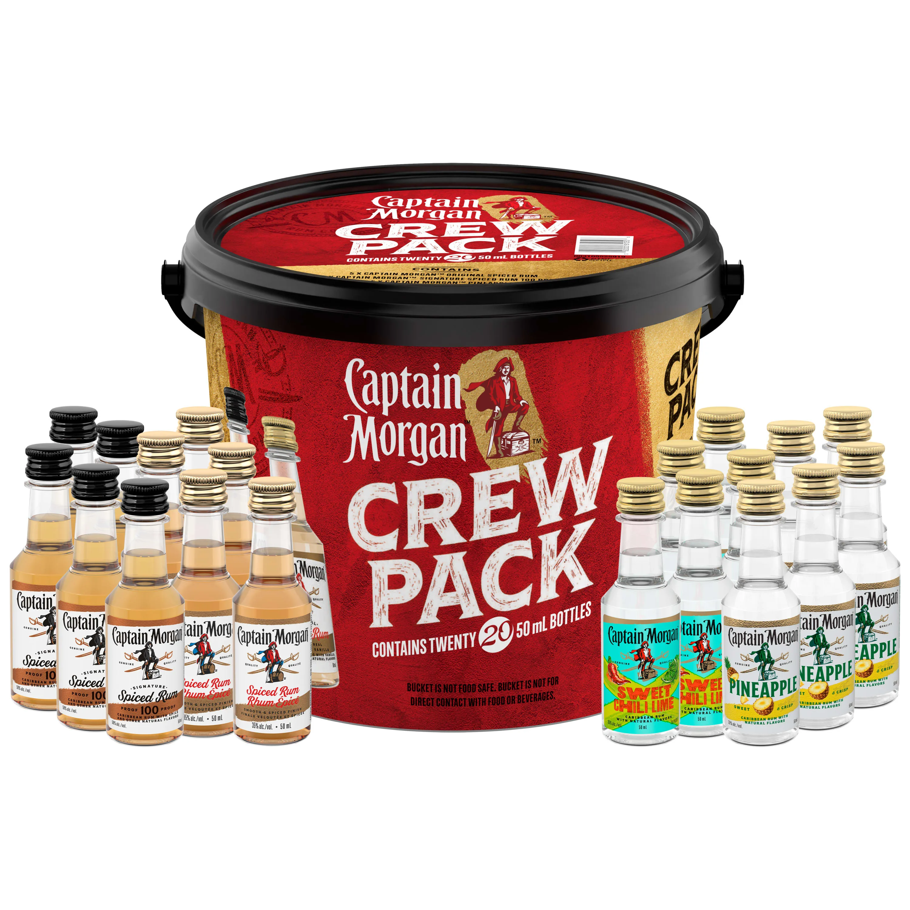Captain Morgan Party Bucket 20pk