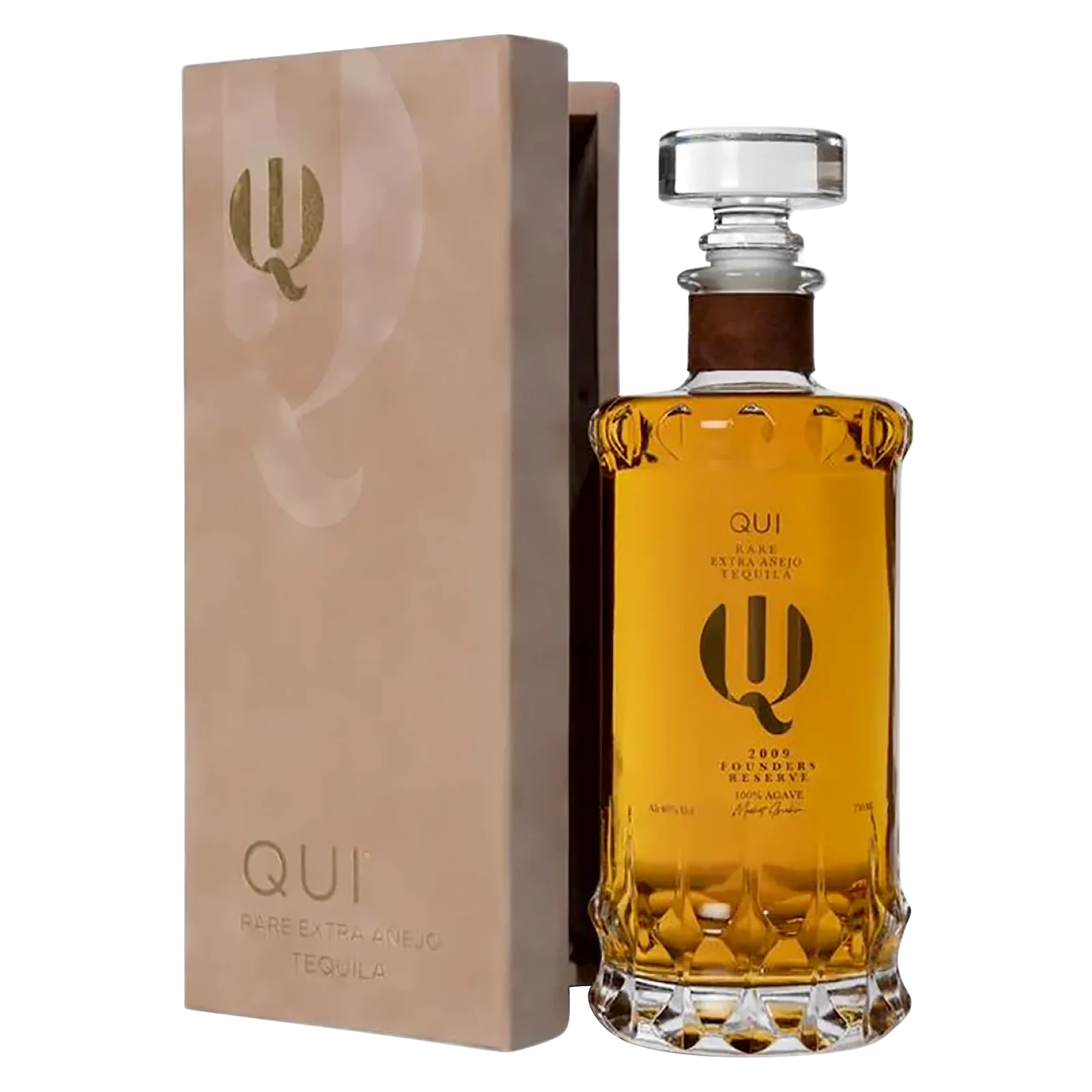 Qui Rare 2009 Founders Reserve Extra Anejo Tequila
