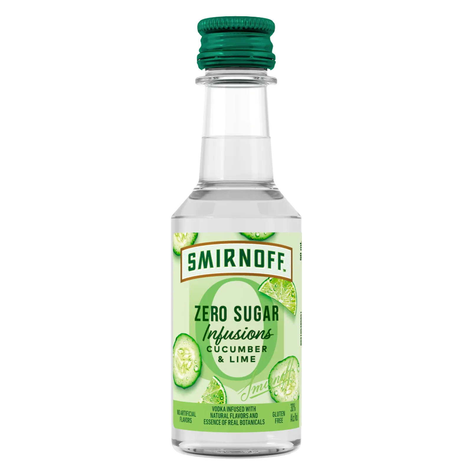 Smirnoff Zero Sugar Infusion Cucumber & Lime Vodka (60 Proof