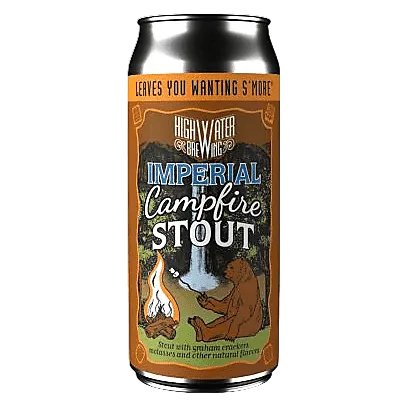 High Water Brewing Imperial Campfire Stout Single 16oz Can