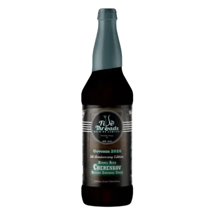 Five Threads Brewing Co. 5th Anniversary Cherenkov Stout (22 OZ BTL