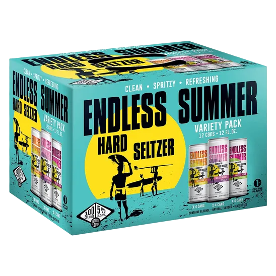 pid:56830 Endless Summer Hard Seltzer Variety Pack #2 (12PKC 12 OZ)